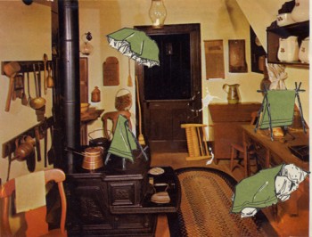 colonial kitchen